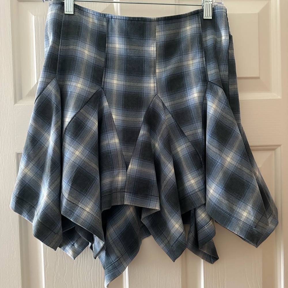 Plaid Flared Women's Skirt